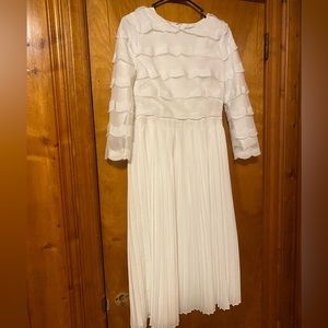 White dainty jewells dress